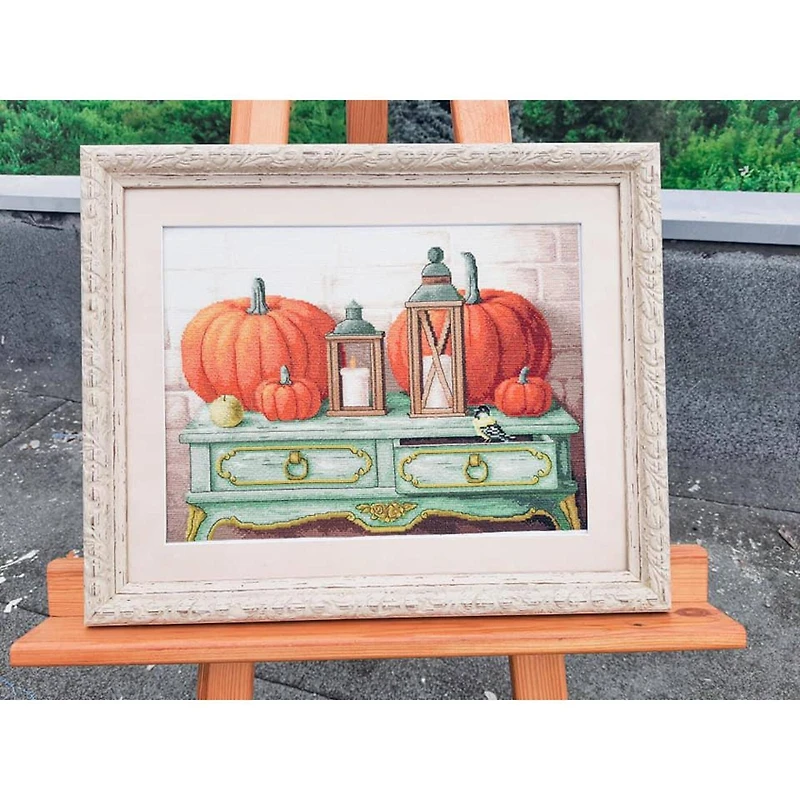 Charivna Mit Cross Stitch Kit Gifts Of Autumn