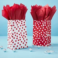 8 Packs: 13 ct. (104 total) Small Polka Dots Gift Bags by Celebrate It™