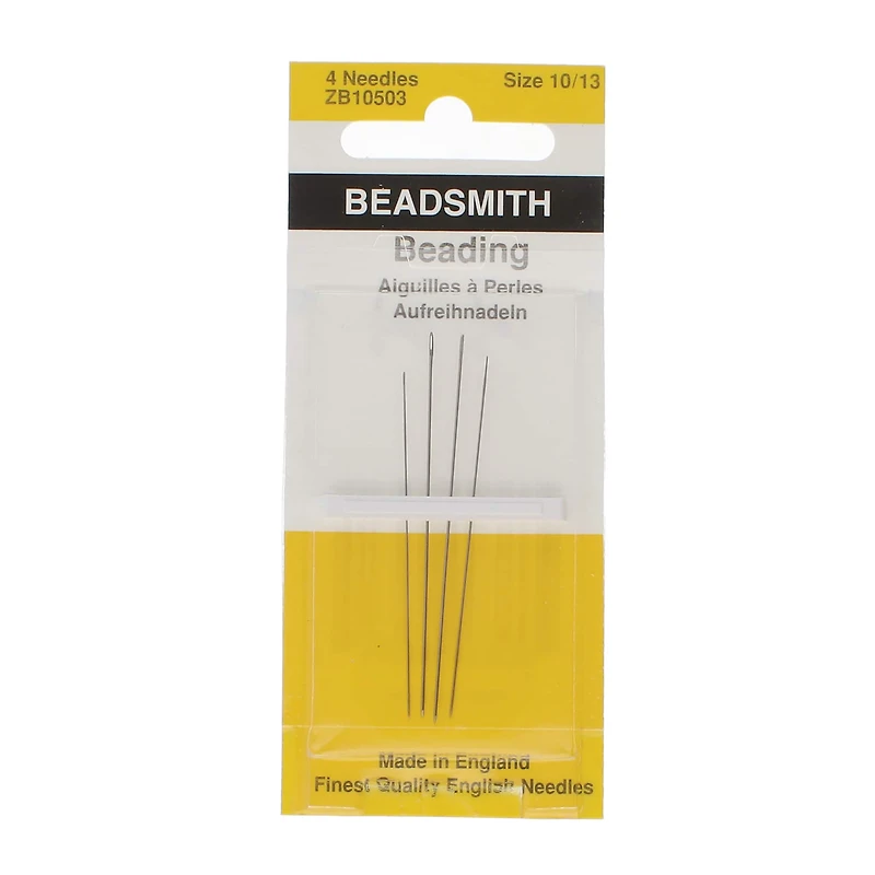 The Beadsmith® Size 10/13 Beading Needles