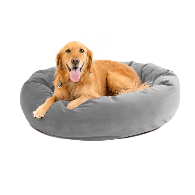 Royal Pet Bed Large Washable Luxury Velvet Dog Bed