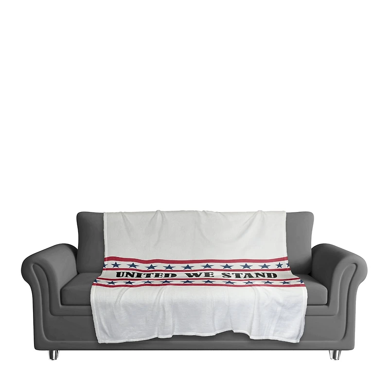 United We Stand Coral Fleece Blanket