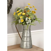 16" Gray Iron Farmhouse Planter