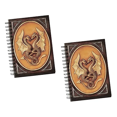Design Toscano 8.5" The Dragon Sentinels' Book of Secrets Set