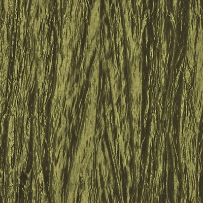 Olive Green Crushed Taffeta