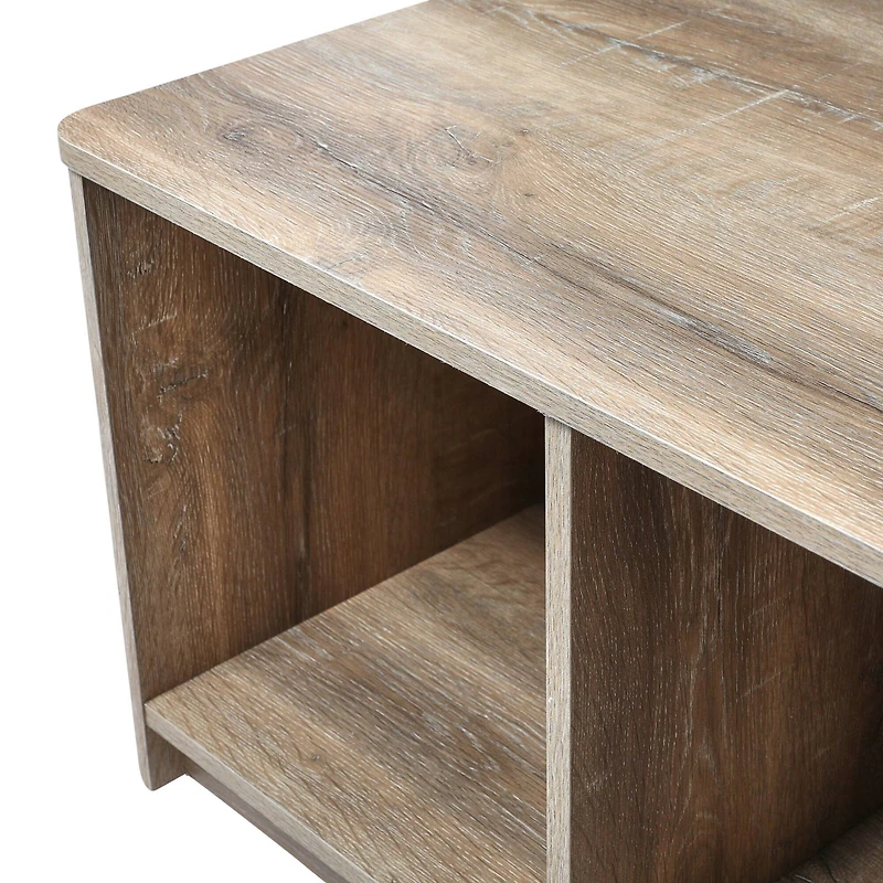 Hello Honey® Coastal Oak Coffee Table with Storage