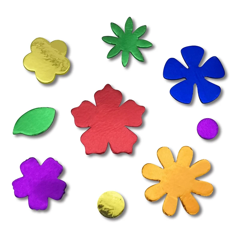 Metallic Foam Flower Stickers by Creatology™