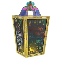 Kulture Khazana Rangoli Mandala Scratch Art Lantern DIY Craft Kit