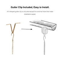 Glitzhome® 8.5ft. Faux Copper Patina Bird & Cup Rain Chain