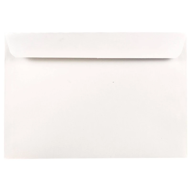 JAM Paper 6.5" x 9.5" White Booklet Commercial Envelopes