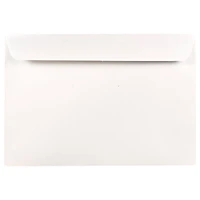 JAM Paper 6.5" x 9.5" White Booklet Commercial Envelopes