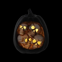 7" Skull Pumpkin LED Tabletop Accent by Ashland®