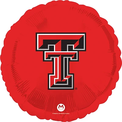 18" Texas Tech University Foil Balloon