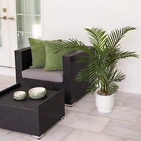 4ft. Potted UV Resistant Areca Palm Tree