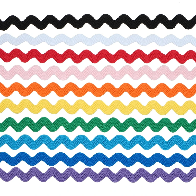 3/8" x 2yd. Ric Rac Value Pack Ribbon by Celebrate It