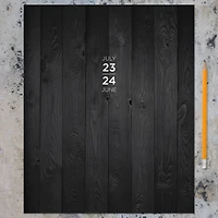 TF Publishing 2023 - 2024 Simply Black Large Monthly Planner