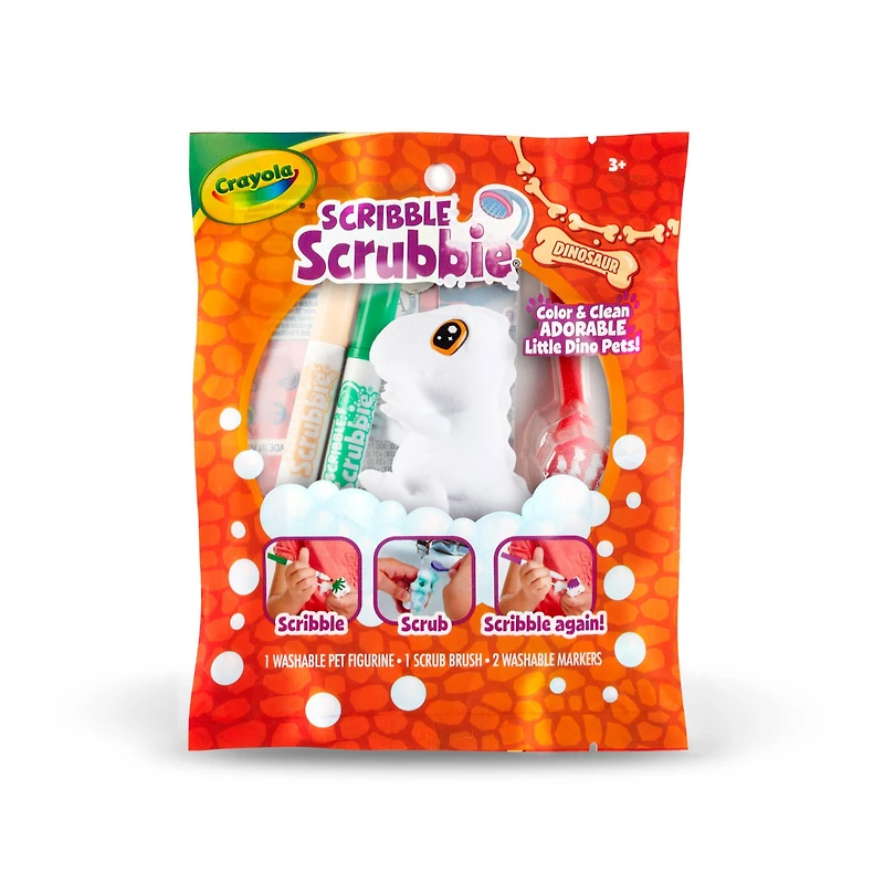 Assorted Crayola® Scribble Scrubbie Dinosaur Kit
