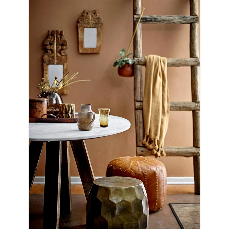 Hello Honey® Dijon Braided Pom Pom Tassels Cotton Throw