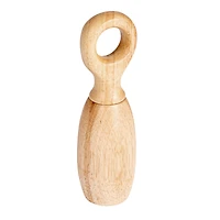 Hello Honey® 8.25" Natural Rubberwood Classic Salt & Pepper Mill