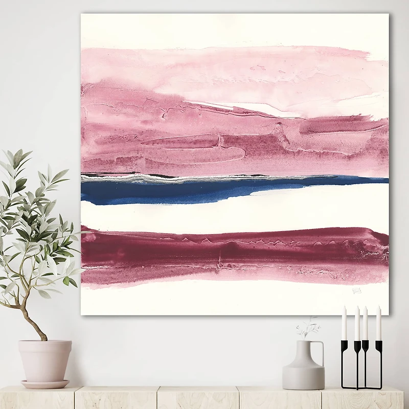 Designart - Patch of Dirty Pink II