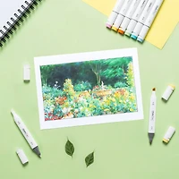 Ohuhu® Oahu 128 Color Basic Alcohol Markers