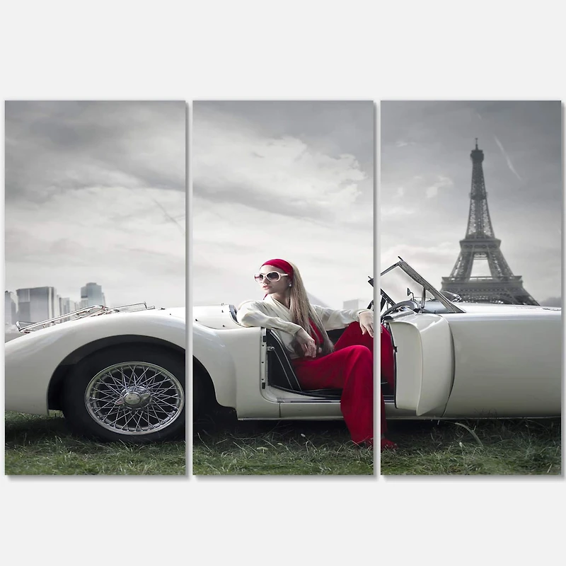 Designart - Fashion Woman in Car