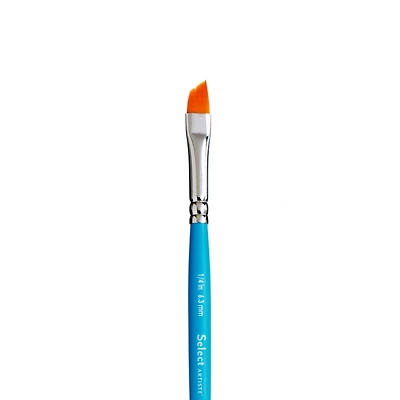 Princeton™ Select™ Artiste Series 3750 Short Handle Angle Shader Brush