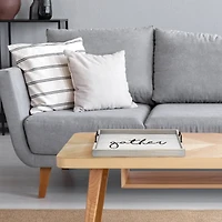 Elegant Designs™ 15.5" Gather Serving Tray with Handles