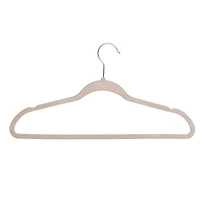 Honey Can Do Dusty Pink Slim-Profile Non-Slip Velvet Hangers