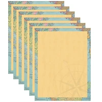 Teacher Created Resources Travel the Map 8.5" x 11" Computer Paper, 6 Packs of 50