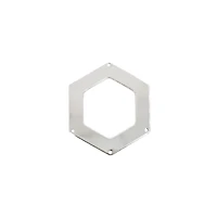 Hexagon Connectors by Bead Landing™ Creations, 44.5mm