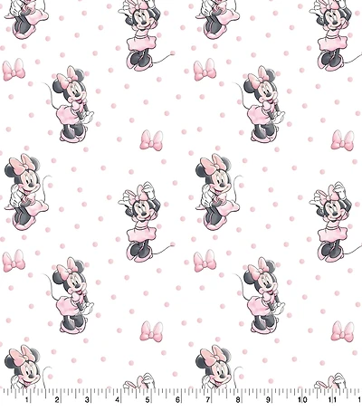 Disney® Minnie Traditional Bow & Dots Cotton Fabric