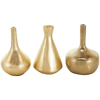CosmoLiving by Cosmopolitan Contemporary Aluminum Vase Set
