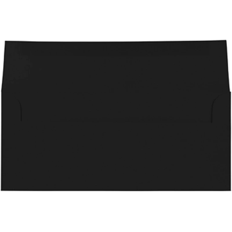 JAM Paper #10 Smooth Black Business Premium Straight Flap Envelopes