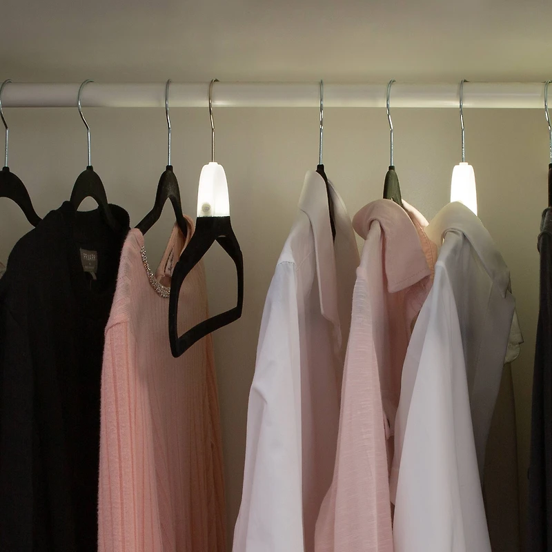 Hanglo by Simplify Black Velvet Hangers, 32ct.