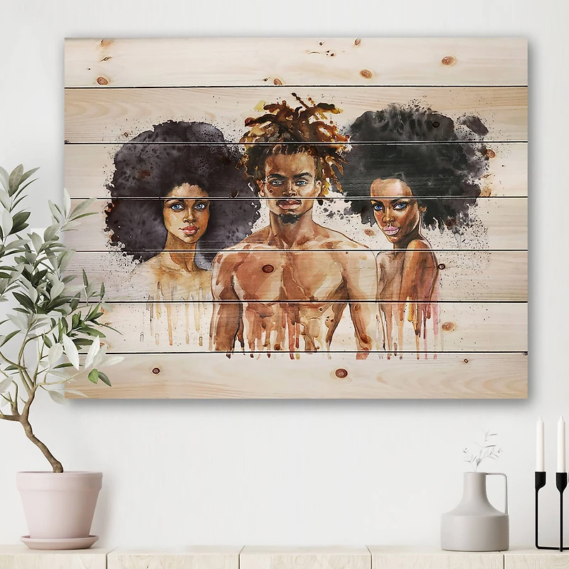 Designart - Afro Americam Fashion Portraits