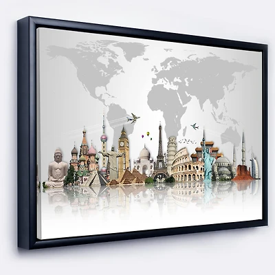 Designart - Famous Monuments Across World
