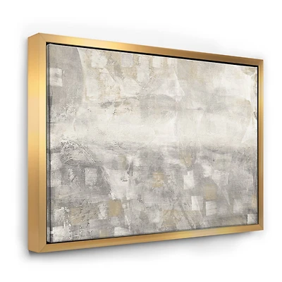 Designart - Gray Abstract Watercolor