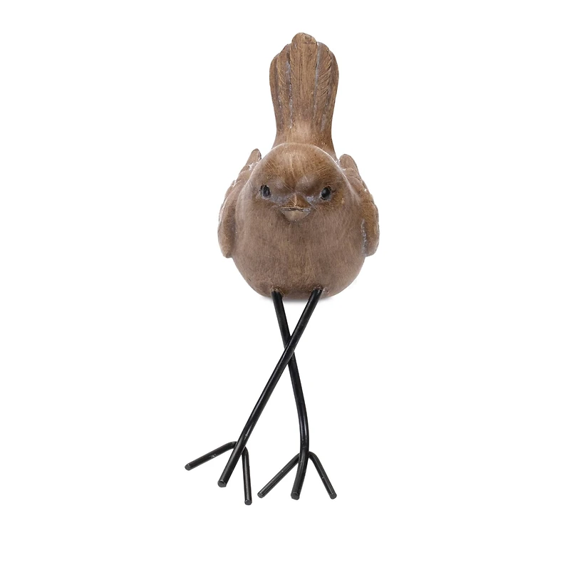 Etched Bird Shelf Sitter Set