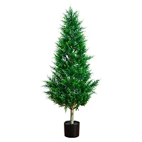 4ft. UV Resistant Artificial Cypress Tower Tree (Indoor/Outdoor)
