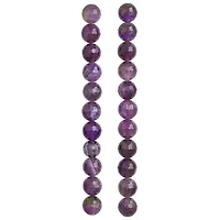 Faceted Amethyst Round Beads, 8mm by Bead Landing™