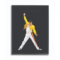 Stupell Industries Freddie Mercury Fashion Figure Wall Accent with Black Frame