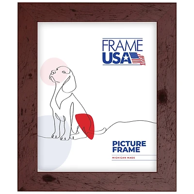 Frame USA Rustic Red Single Image Picture Frame