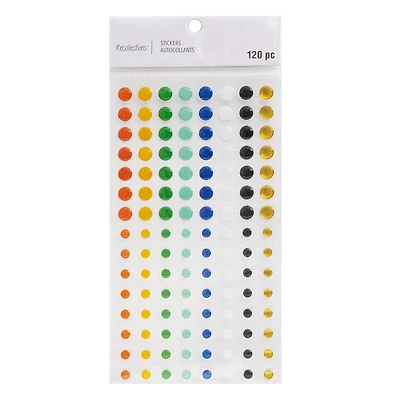 Multicolor Enamel Dot Stickers by Recollections™