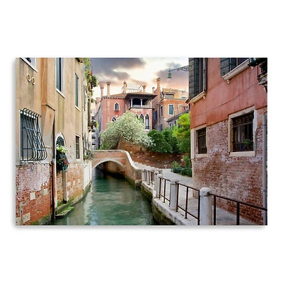 Lumaprints Venetian Canale #9 Canvas Giclée Wall Art