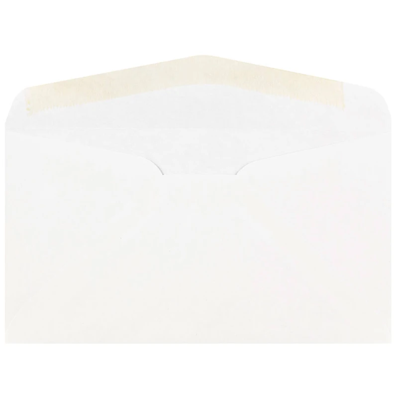 JAM Paper 3.6" x 6.5" White Business Commercial Envelopes