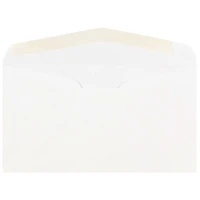 JAM Paper 3.6" x 6.5" White Business Commercial Envelopes