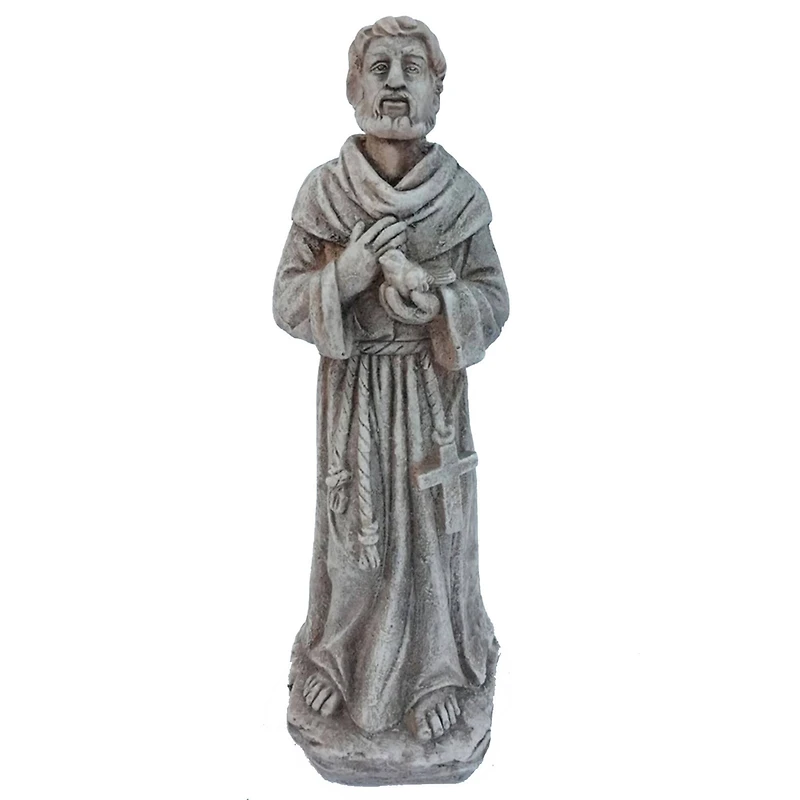 Santa's Workshop 22.5" Cold Cast St. Francis Statue