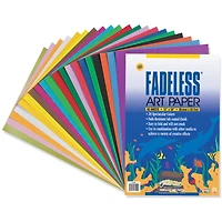 Pacon® Fadeless® 12" x 18" Assorted Paper, 60 Sheets