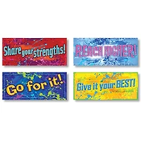 North Star Teacher Resources 7.3" x 17" Positive Messages Posters Set