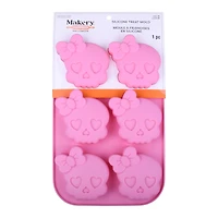 Skull with Bow Silicone Treat Mold by Makery™